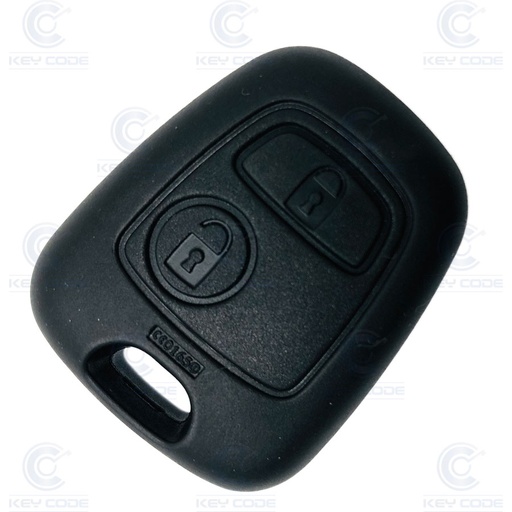 [CI100TE02-OE] TELECOMMANDE BERLINGO FIXE 2 BOUTONS (6554RH) M59B (02+) PCF7936 ID46 ORIGINALE SANS LOGO 433 mhz ASK