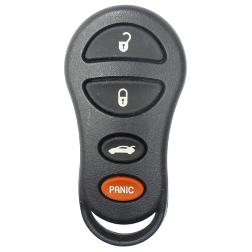 [CRCS4B] CAPA DE CONTROLE REMOTO DE 4 BOTÕES PARA CHRYSLER/JEEP 