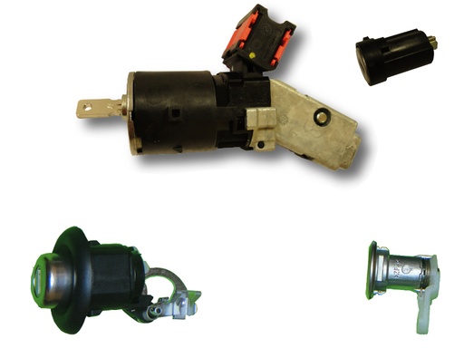 [DA179JC02-OE] RENAULT-DACIA LOCK SET HU179 (CURVED STARTER, DOOR, TRUNK AND GLOVE COMPARTMENT) 806016453R - ORIGINAL