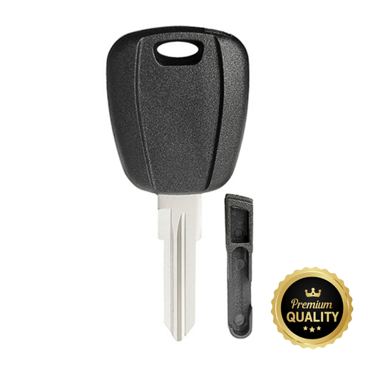 [FI15LT03-P] CLE NOIR POUR TRANSPONDEUR FIAT GT15  - QUALITE SUPERIEURE