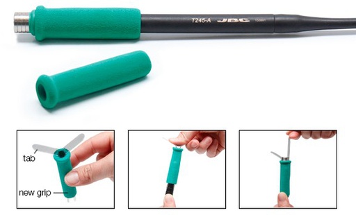 [HE-T245A] EMPUÑADURA DE ESTACION DE SOLDADURA DIGITAL T245-A PARA APLICACIONES GENERALES JBC