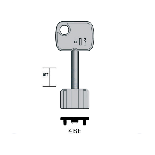 [KL-4ISE] CLÉ KEYLINE 4ISE (5IE5, IS-1G)