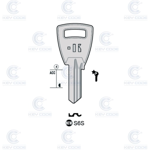[KL-S6S] LLAVE KEYLINE S6S (SI6R) 