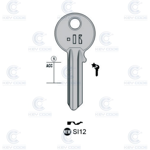 [KL-SI12] LLAVE KEYLINE SI12 (SS12)