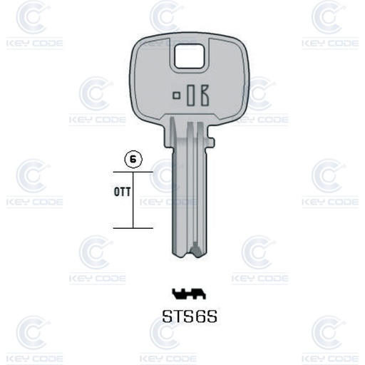 [KL-STS6S] LLAVE DE PUNTOS KEYLINE STS6 (STS6-X6)
