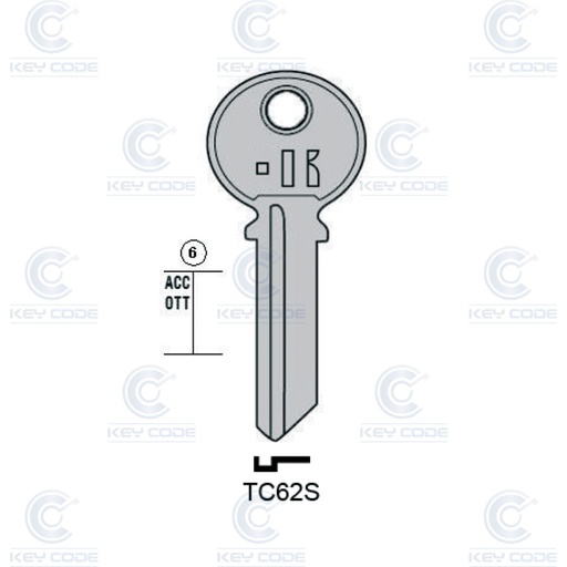 [KL-TC62S] LLAVE KEYLINE TC62S (TL5R, TRI-9I)