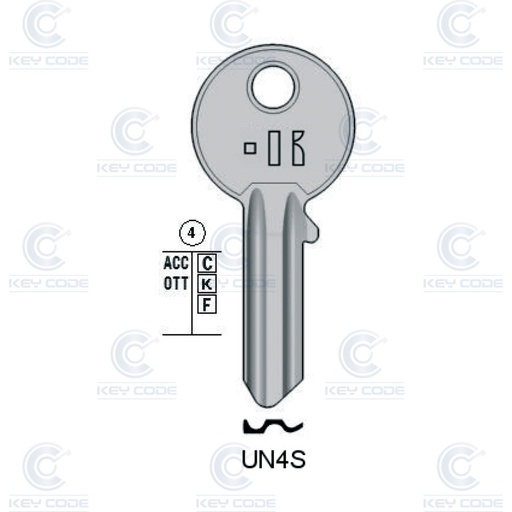 [KL-UN4S] LLAVE KEYLINE UN4S (UL053, U-4I)