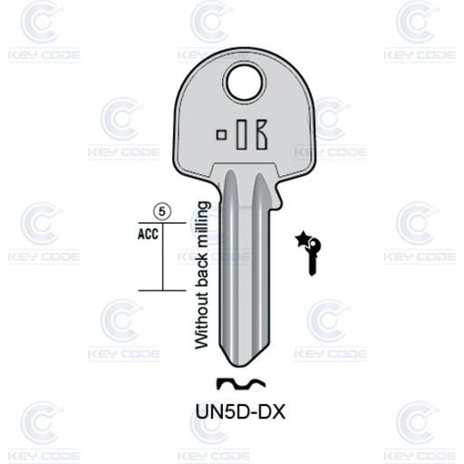 [KL-UN5D-DX] LLAVE KEYLINE UN5D-DX