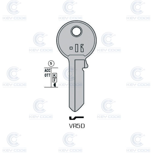 [KL-VR5D] LLAVE KEYLINE VR5D (VI080, VI-1L)