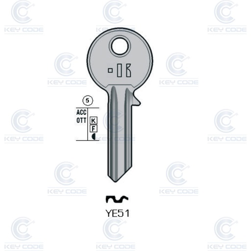 [KL-YE51] LLAVE KEYLINE YE51 (YA1, YA-6D) 