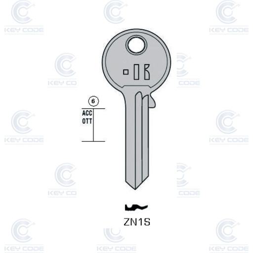 [KL-ZN1S] LLAVE KEYLINE ZENICA ZN1S (CA13, CA-12I)