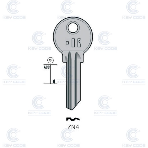 [KL-ZN4] LLAVE KEYLINE ZN4 (CA8, CA-6D)