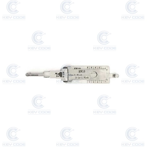 [KW18-AG] GANZUA LISHI 2 EN 1 KW18, KA33 KAWASAKI MOTOCICLETAS / ANTIREFLEJO