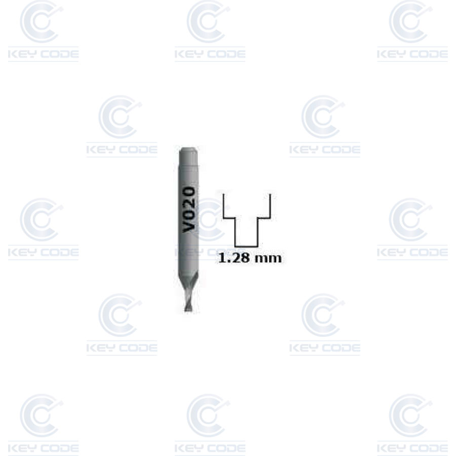 FRESA KEYLINE V020 1.28 mm RIC06102B PARA VERSA, NINJA VORTEX Y NINJA TOTAL