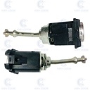 JUEGO DE CERRADURAS PSA C1, PSA 108 Y TOYOTA AYGO (690050H120) TOY48 (LOGO PSA) - ORIGINAL - 