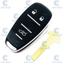 MANDO KEYLESS DE 3 BOTONES DE ALFA ROMEO GIULIA (A2C97634900, 156140440) 4A HITAG AES 433 Mhz ASK