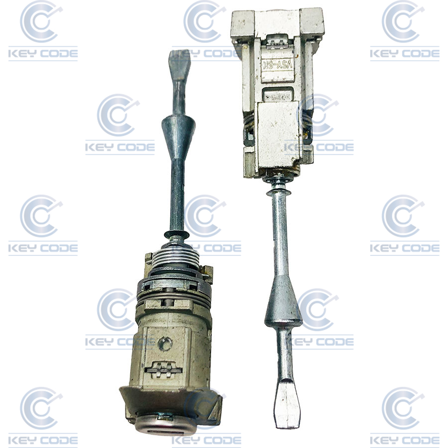 CERRADURA DE PUERTA DE Q7 (4L1837167-4L1837168) HU66 SIN LLAVE - ORIGINAL - 