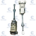 CERRADURA DE PUERTA DE Q7 (4L1837167-4L1837168) HU66 SIN LLAVE - ORIGINAL - 