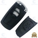 REMOTE CASE WITH 4 BUTTONS FOR BMW CAS4 HU100R - PREMIUM QUALITY