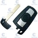 MANDO SMARTKEY BMW DE 3 BOTONES PARA SERIE 3, 5 Y 6 PCF7945 315 mhz