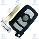 MANDO SMARTKEY BMW DE 4 BOTONES PARA SERIES 7 PCF7942 ID46 (868 Mhz FSK) 66126959062