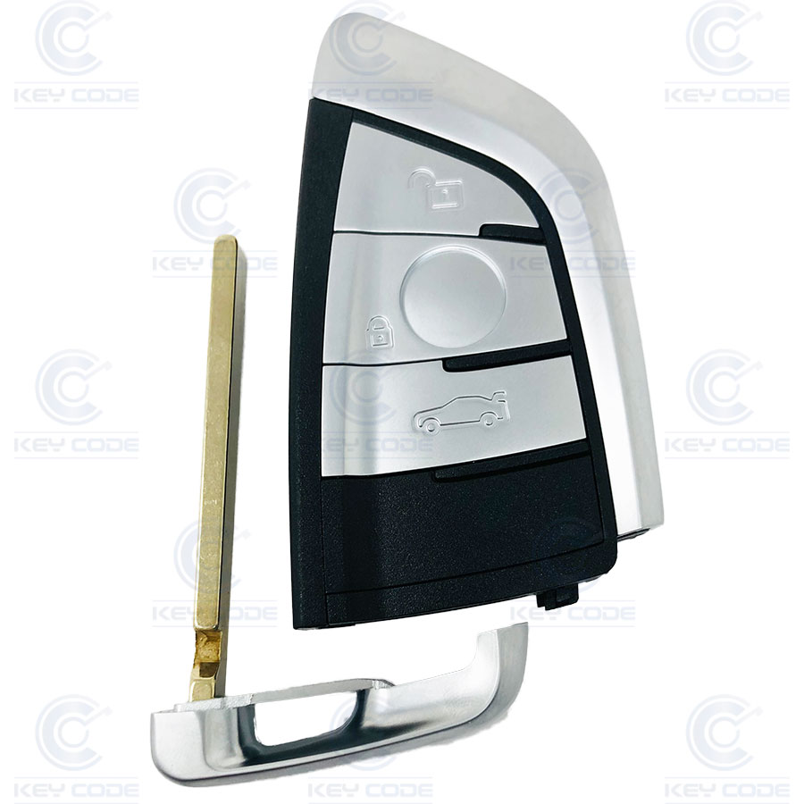 MANDO SMARTKEY BMW DE 3 BOTONES PARA X5 Y X6 (66129367393, 66126805990) HITAG PRO ID49 434 Mhz FSK 