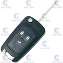 MANDO PLEGABLE CHEVROLET DE 3 BOTONES PARA CRUZE (13500219) PCF7937E ID46 434 mhz ASK - AFTER MARKET
