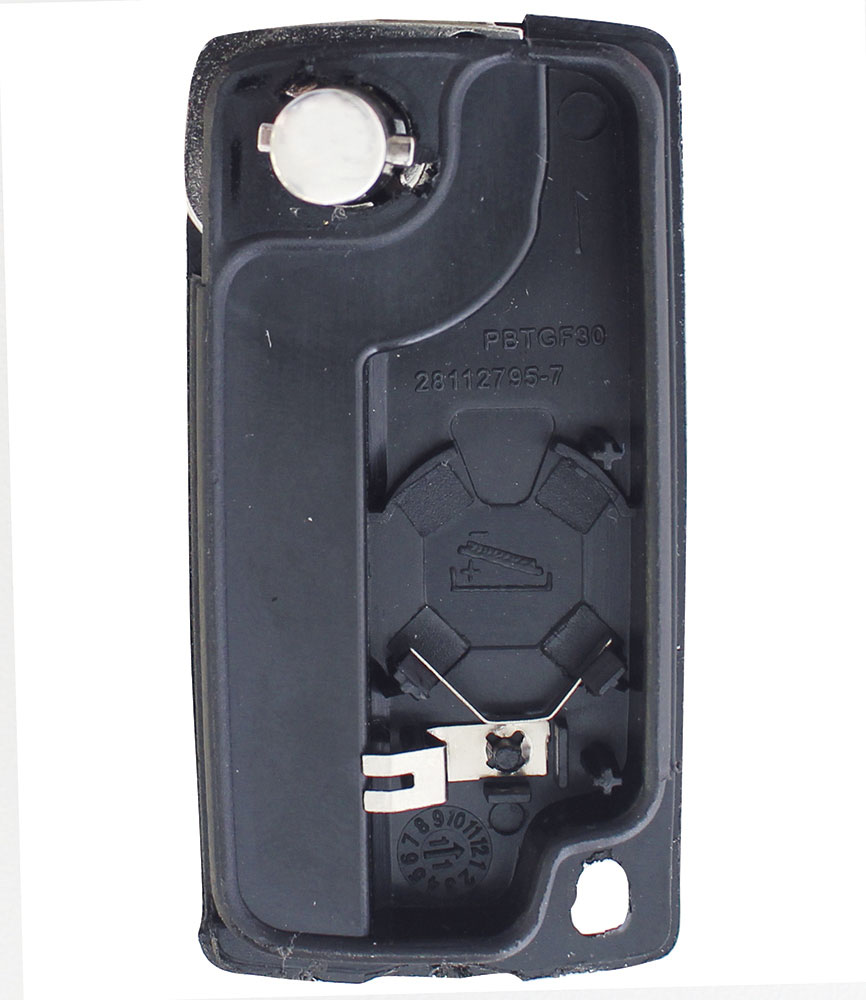 CARCASA PSA PLEGABLE 2 BOTONES REGATA VA2 PILA CARCASA SIN LOGO - CALIDAD PREMIUM