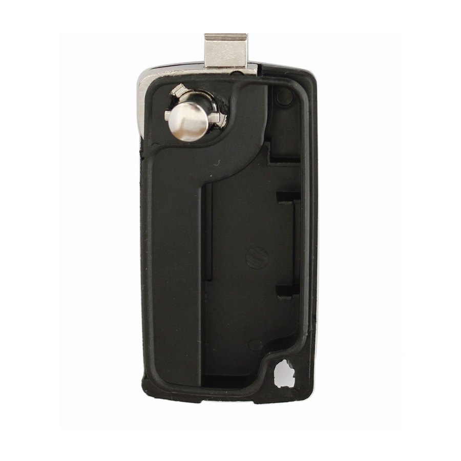 CARCASA MANDO PSA C4 PLEGABLE 3 BOTONES VA2 SIN LOGO BOTON FARO PILA CIRCUITO - CALIDAD PREMIUM 