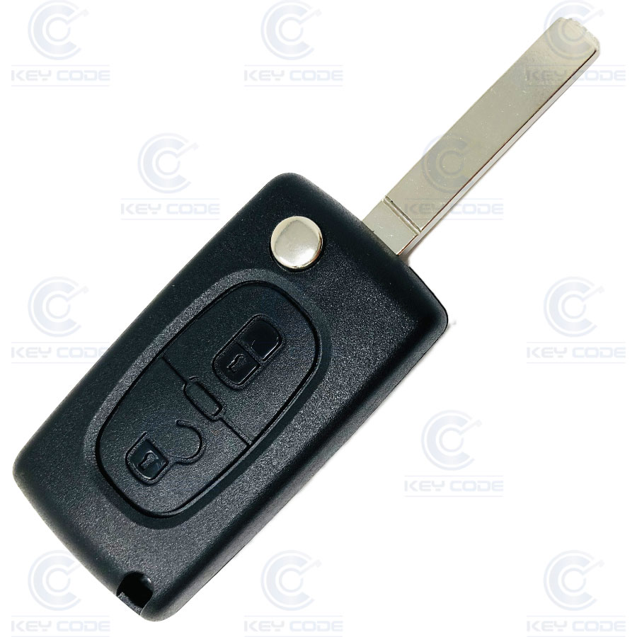 MANDO PSA C3/PICASSO PLEGABLE 2 BOTONES VA2 (10+) (6490S2 - 6490S3) PCF7941 ID46 433 mhz FSK