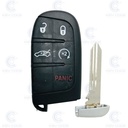 MANDO INSERTABLE CHRYSLER DE 4 BOTONES PARA 300  (2011-2013) HITAG 2 PCF7953 ID46 433 Mhz