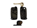 CARCASA FIAT 2 BOTONES PLEGABLE AZUL SIP22 (PORTAPILAS LATERAL)