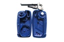 CARCASA FIAT 2 BOTONES SIP22 (PORTAPILAS TRASERO) - AZUL 