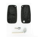 CARCASA FIAT 2 BOT. PLEGABLE REGATA CON PILA LATERAL - NEGRA