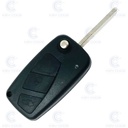 MANDO PLEGABLE FIAT DE 3 BOTONES PARA DUCATO, BRAVO, STILO Y LINEA (71738117, 71749494) ID48 MARELLI