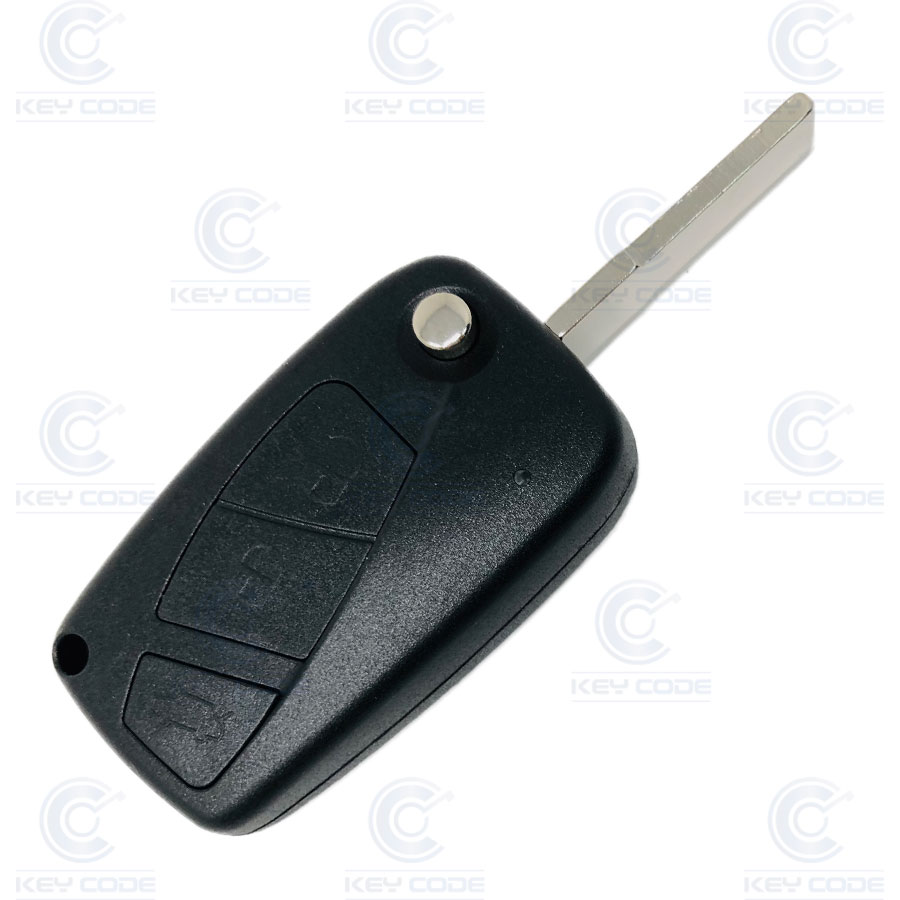 MANDO PLEGABLE FIAT DE 3 BOTONES PARA DOBLO, 500, GRANDE PUNTO, FIORINO (ID46) 71765697, 9170JE, 9170JF, 1611652580  