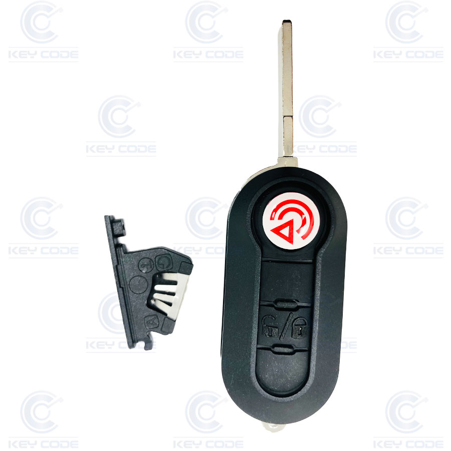 MANDO ZEDFULL DOBLO, ALBEA, PUNTO, PALIO 1 BOTON ID48 433 Mhz SIP22