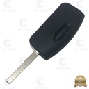 FORD 3 BUTTONS FLIP REMOTE CASE WITH BLADE HU101 - PREMIUM QUALITY (TRUNK BUTTON)