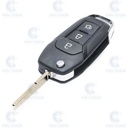 MANDO PLEGABLE DE 3 BOTONES PARA FORD FOCUS, MONDEO, S-MAX +2018 (2089152) ID49 433 Mhz