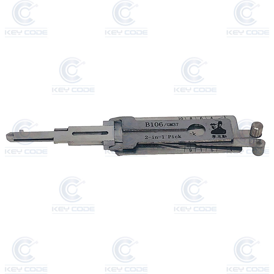GANZUA LISHI 2 EN 1 GM37 GENERAL MOTORS