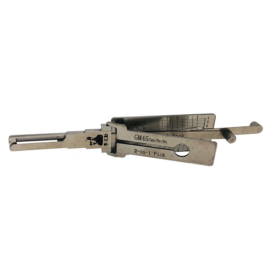 GANZUA LISHI 3 EN 1 GM45 PONTIAC, HOLDEN, COMMODORE