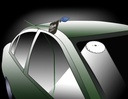 LAMPARA PORTATIL PARA COLOCAR EN EL PARABRISAS POWER NIGHT VISION LIGHT 