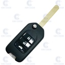 MANDO PLEGABLE DE 3 BOTONES DE HONDA (35118TV0305) PCF7952X ID47 HITAG 3 433 MHZ FSK