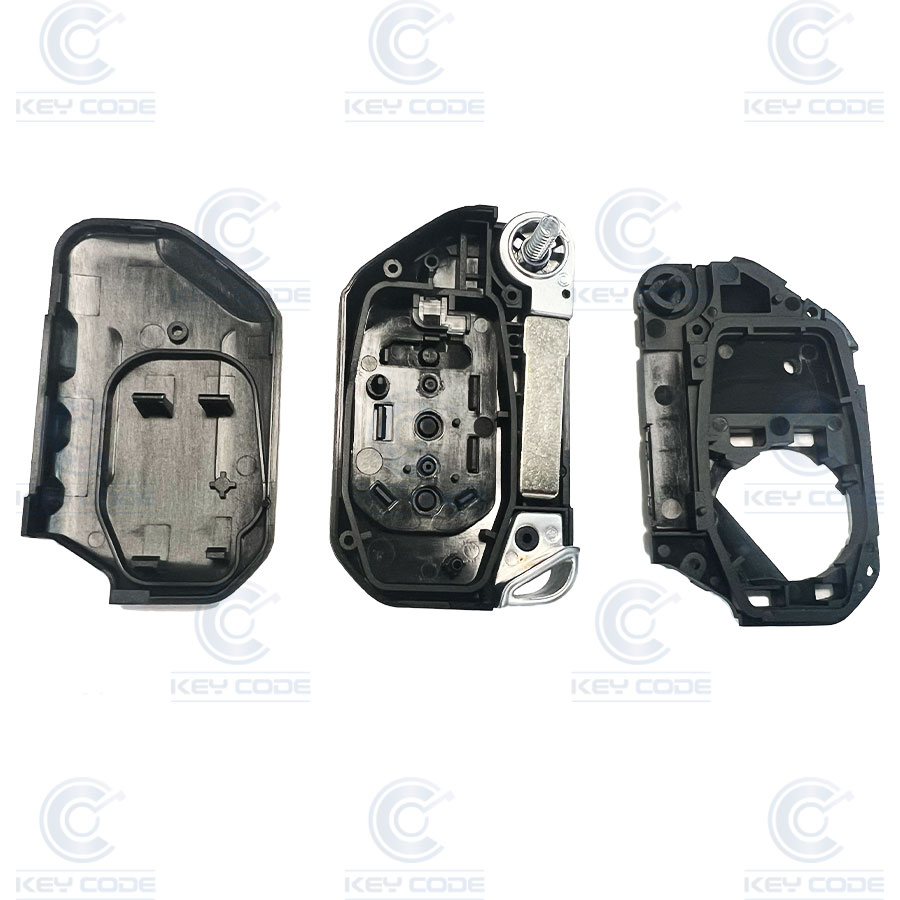 CARCASA MANDO PLEGABLE 2 BOTONES JEEP SIP22 