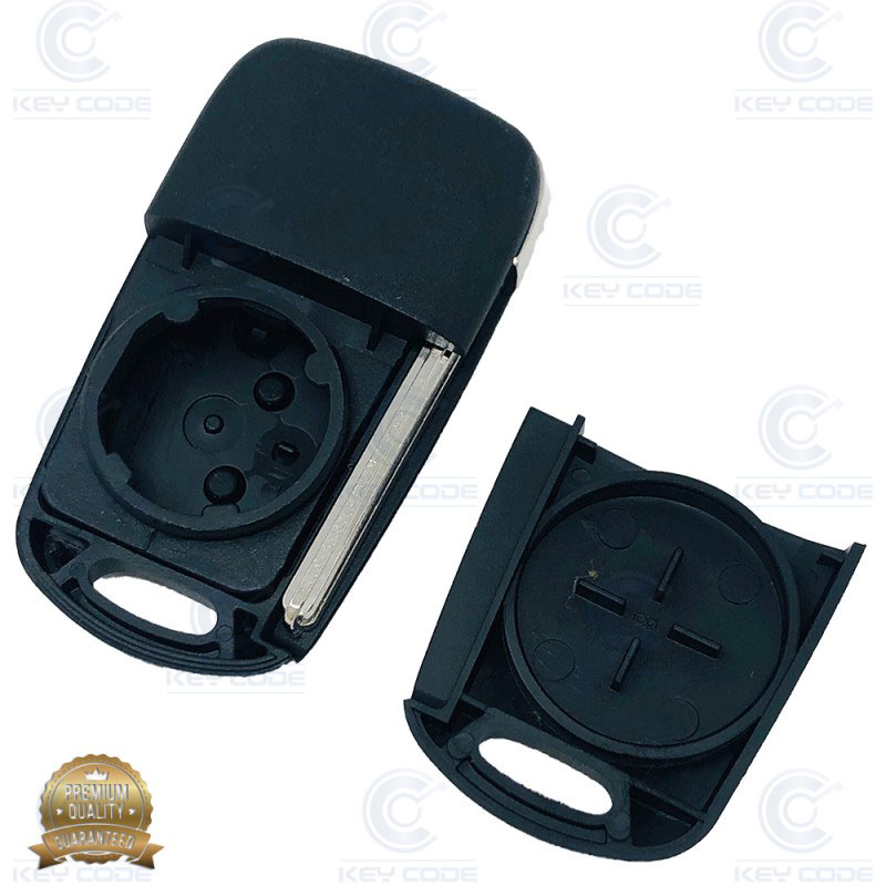 CARCASA PLEGABLE 3 BOTONES KIA, HYUNDAI SPORTAGE, CEED - PILA EN CARCASA TOY48 - CALIDAD PREMIUM
