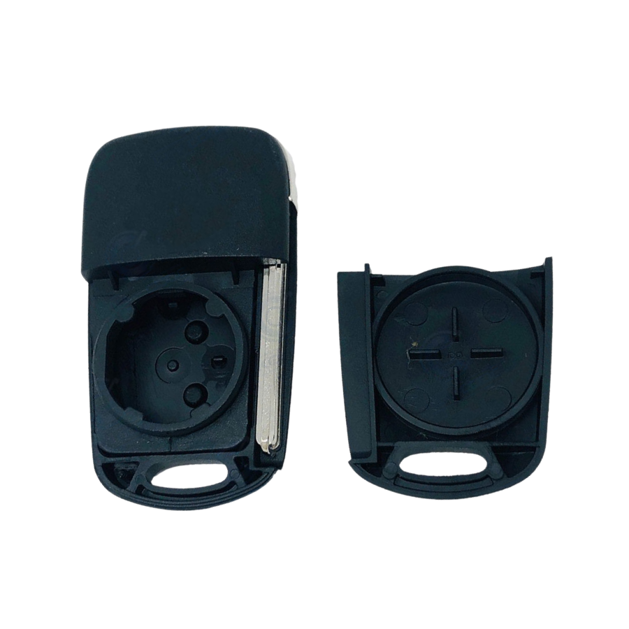 CARCASA PLEGABLE 3 BOTONES KIA, HYUNDAI SPORTAGE, CEED - PILA EN CARCASA TOY48 - CALIDAD PREMIUM