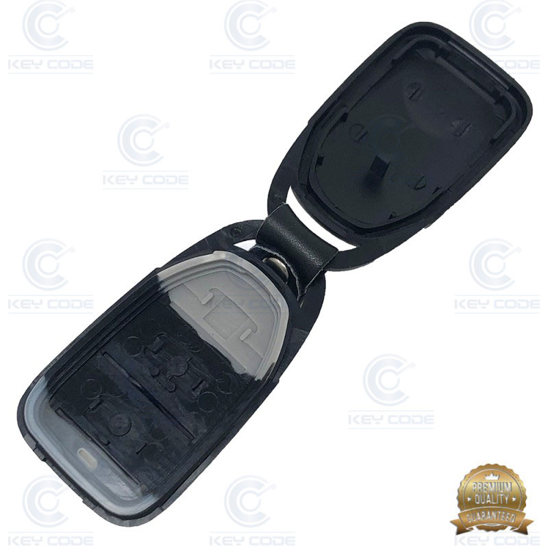 KIA AND HYUNDAI 3 BUTTON REMOTE CASE WITH BATTERY ON BOARD- PREMIUM QUALITY