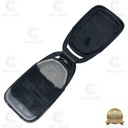 KIA AND HYUNDAI 3 BUTTON REMOTE CASE WITH BATTERY ON BOARD- PREMIUM QUALITY