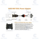 POWER ADAPTER PARA MB VVDI Y ABRITES W204 W212 W164 W210