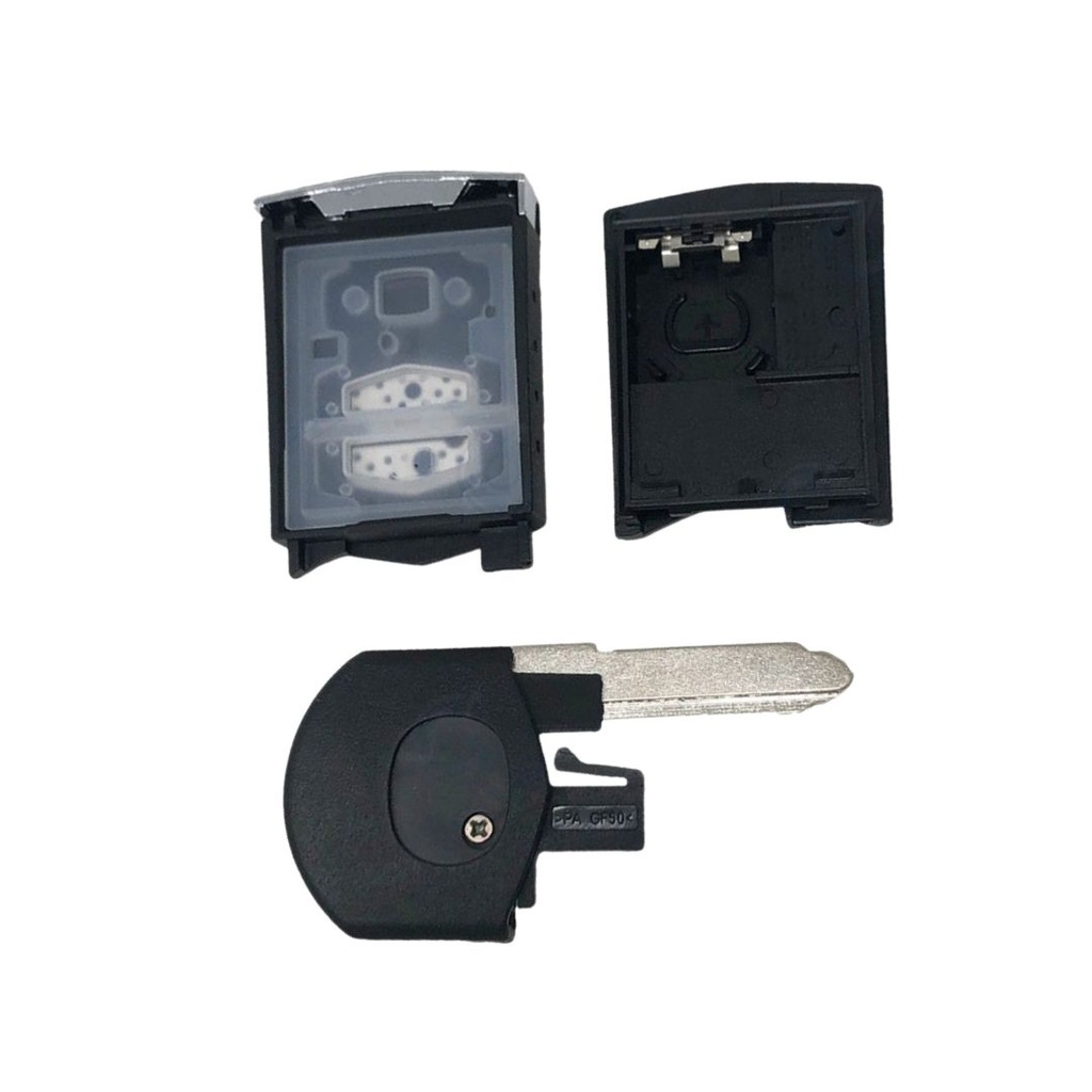 MAZDA 2 BUTTON FLIP REMOTE CASE MAZ24 - PREMIUM QUALITY